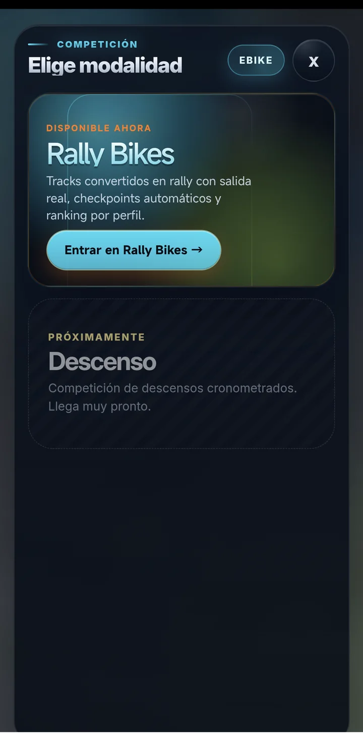 Competición Rally Bikes en OxxRoad